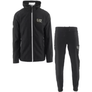 Image of EA7 Black Logo Series Tracksuit