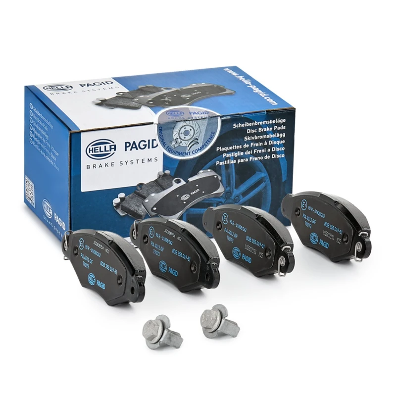 Image of HELLA Brake pad set HELLA 8DB 355 019-311