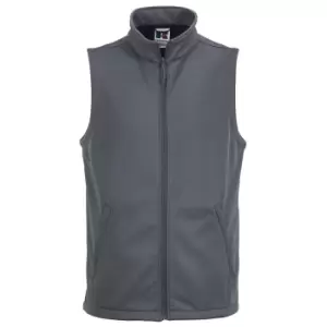 Image of Russell Mens Smart Softshell Gilet Jacket (XL) (Convoy Grey)
