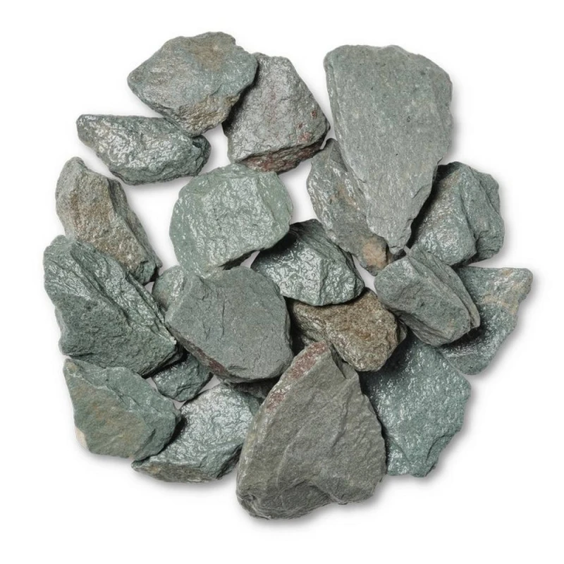 Image of Altico Garden Products Ltd 40 mm Bulk Bag 850 kg Slate - Green Coloured Slate Chips Green Unisex One Size