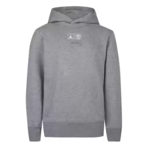 Air Jordan Paris Saint Germain Hoodie Juniors - Grey