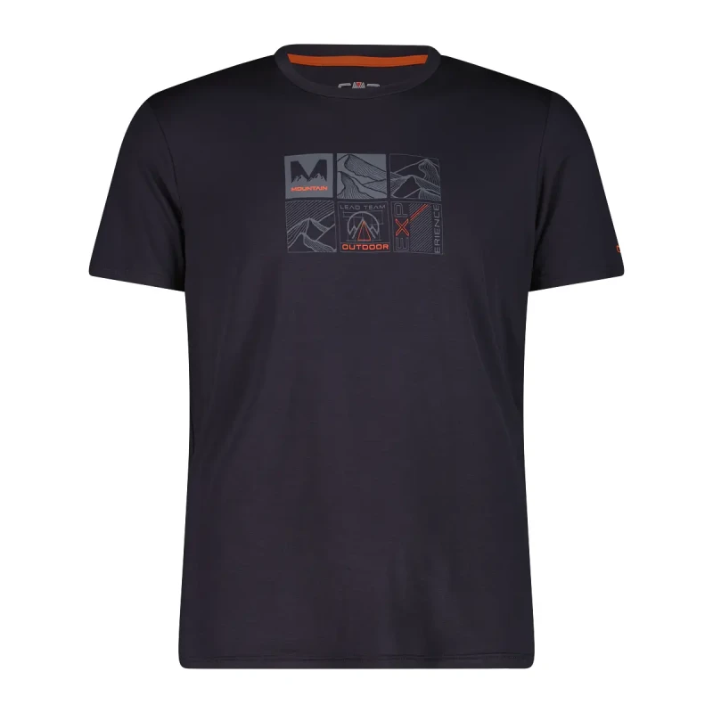 Image of CMP Viscose T-Shirt CMP Noir Male S