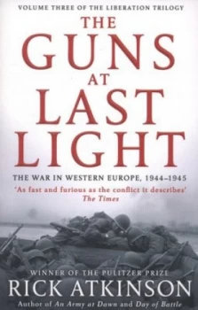 Image of The Guns at Last Light by Rick Atkinson Paperback