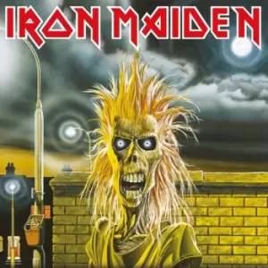 Image of Iron Maiden Framed Canvas Print First Album 40 x 40 cm