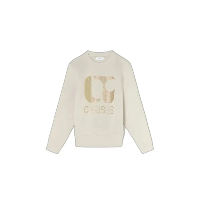 Image of Le Temps des cerises Sweatshirt woman Le Temps des cerises Paolo Beige Female XS