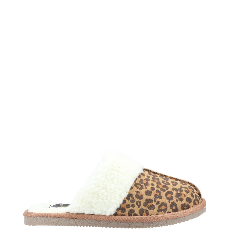 Image of Hush Puppies Womens Arianna Mule Slippers - UK 8 Brown female GDE2847LEO8