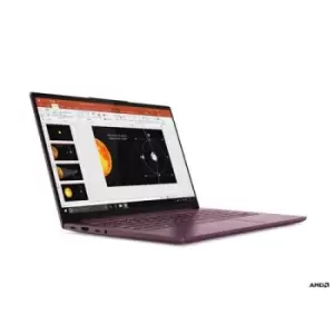 image of Lenovo Yoga Slim 7 Notebook 35.6cm (14") Full HD AMD Ryzen 5 8GB LPDDR4x-SDRAM 256GB SSD WiFi 6 (802.11ax) Windows 10 Home