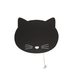 image of Sass & Belle Black Cat Chalkboard