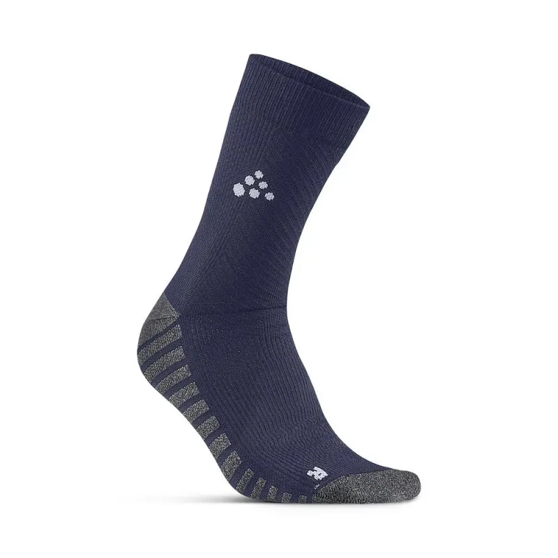 Image of Craft Non-slip mid-length socks Craft Progress Bleu Unisex 28/30