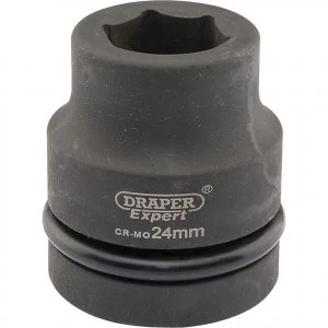 Image of Draper Expert 1" Drive Hexagon Impact Socket Metric 1" 24mm