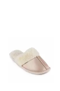 Image of Suedette Mule Slippers