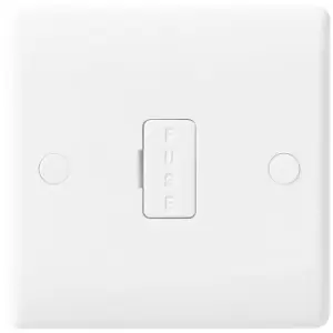 Image of BG Nexus White Fused Spur Unswitched 13A - 854