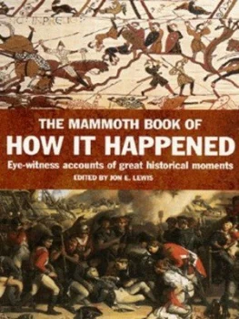 Image of The Mammoth Book of How It Happened by Jon E. Lewis Paperback