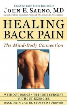 Image of Healing Back Pain by John E. Sarno M.D. Book