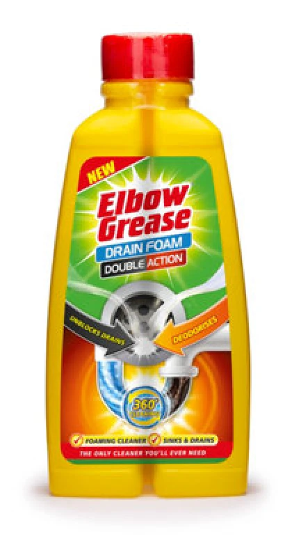 Image of Elbow Grease Drain Foam Double Action Drain Cleaner - 500 ml EG-504797
