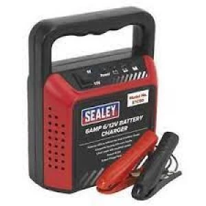 Image of Genuine SEALEY STC60 Battery Charger 6/12V 6Amp 230V Automatic