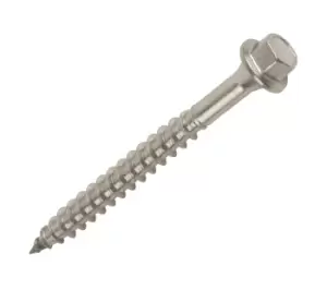 image of Timco Steel Woodscrew (Dia)6.7mm (L)100mm, Pack Of 25