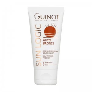 image of Guinot Sun Logic Auto Bronze Self-Tanner Face Gel 50ml