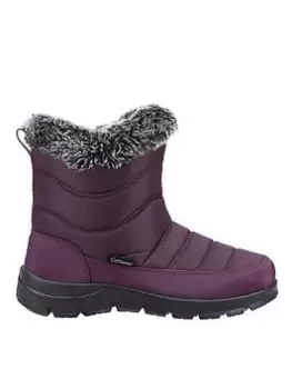 Image of Cotswold Longleat Wellington - Purple, Purple, Size 6, Women