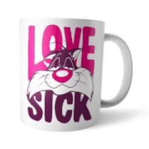 image of Looney Tunes Love Sick Sylvester Mug