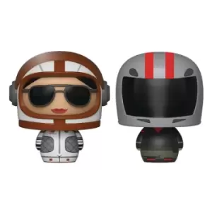 image of Pint Sized Heroes Fortnite Moonwalker/Burnout Figure 2 pack