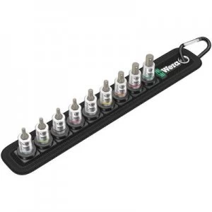 Image of Wera 05003884001 Hex head Bit set 11 Piece 1/4 (6.3 mm)