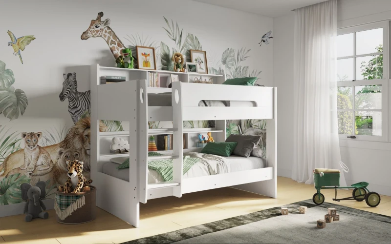 Image of Flair Interstellar Bunk Bed White