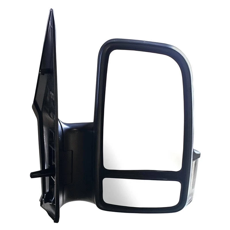Image of TYC 321-0104 Wing mirror Left, black, Short mirror arm Outside Mirror (50)
