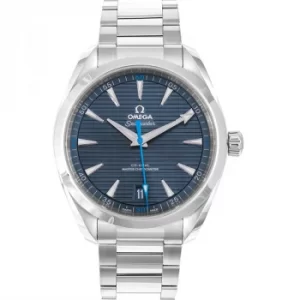 image of Seamaster Aqua Terra 150M Co-Axial Master Chronometer 41mm Automatic Blue Dial Steel Mens Watch