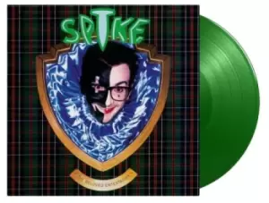 image of Elvis Costello Spike - Green Vinyl 2022 UK 2-LP vinyl set MOVLP3004