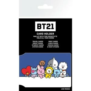 image of BT21 Characters Stack Oyster Wallet