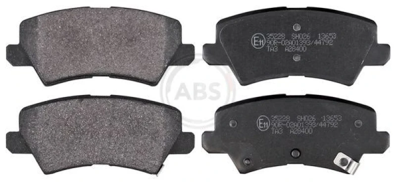 Image of A.B.S. Brake pad set A.B.S. 35228