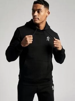 image of Gym King Basis Overhead Hoodie - Black