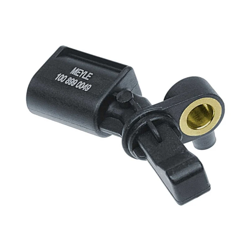 Image of MEYLE 100 899 0049 ABS Sensor Original Quality, Rear Axle Right, without cable Sensor,wheel speed (412)