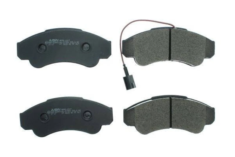 Image of AISIN BPPE-1017 Brake pad set Premium ADVICS by AISIN incl. wear warning contact Brake Pad Set,disc brake (402)