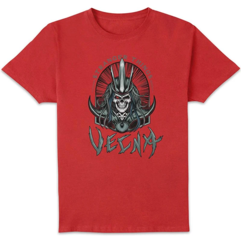 Image of Stranger Things Vecna Unisex T-Shirt - Red - S