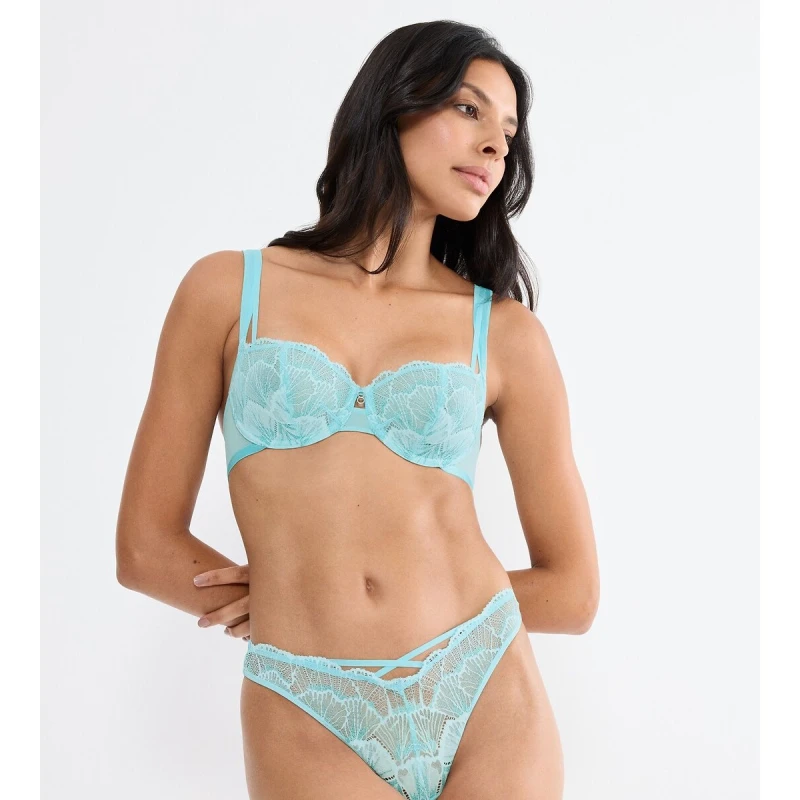 Image of Triumph Palina Moonlight Kiss Bra sky blue Polyamide 32B