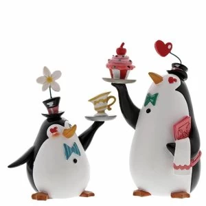 image of Miss Mindy Penguin Waiters (Mary Poppins) Figurine