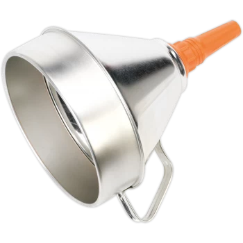 image of Sealey Funnel Metal 200mm