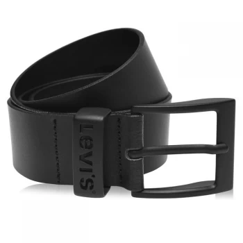 Image of Levis Ashland Leather Belt - Black