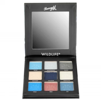 Image of Barry M Cosmetics Wildlife Eyeshadow Palette - Snow Leopard 12.6g