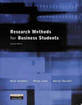 Image of Research Methods for Business Students by Mark Saunders Paperback