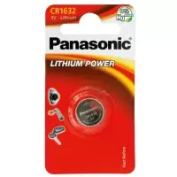 Image of Panasonic CR1632 Lithium Batteries (1 Pack)