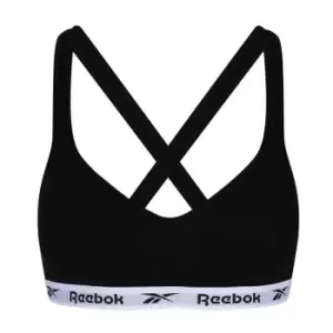 Image of Reebok Cara Crop Sports Bra Womens - Black