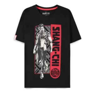 Image of MARVEL COMICS Shang-Chi and the Legend of the Ten Rings The Legend T-Shirt, Male, Extra Large, Black (TS004522CHI-XL)
