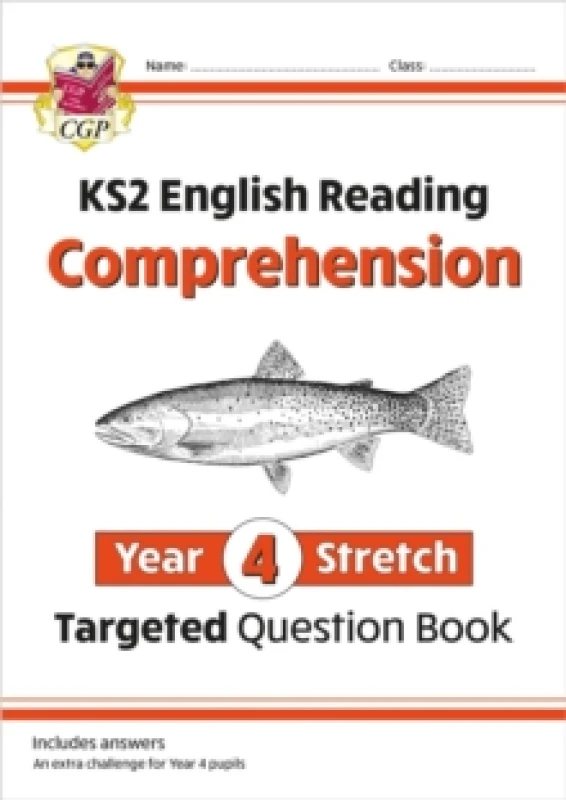 Image of KS2 English Year 4 Stretch Reading Comprehension Targeted Question Book (+ Ans) Paperback / softback