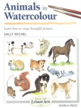 Image of Animals in Watercolour by Sally Michel Paperback