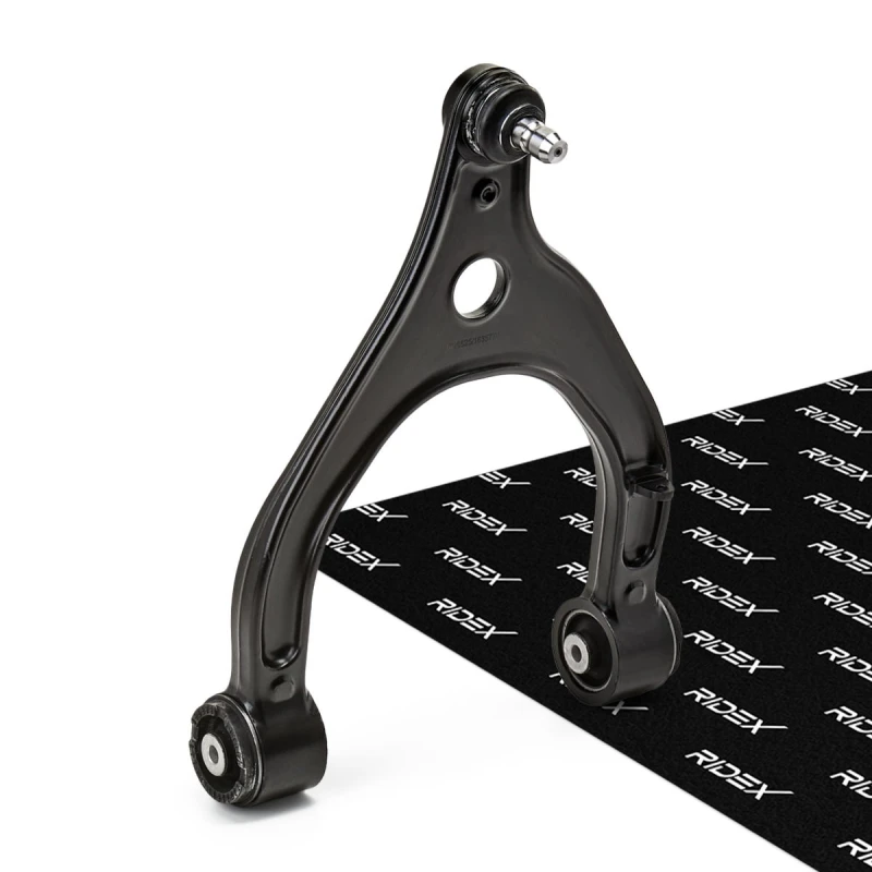 Image of RIDEX 273C2491 Suspension arm Control Arm, Steel, with ball joint Steel Track Control Arm (273)
