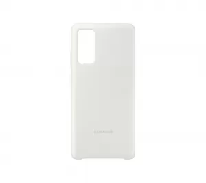 image of Samsung Galaxy S20 FE Silicone Cover in White (EF-PG780TWEGEU)