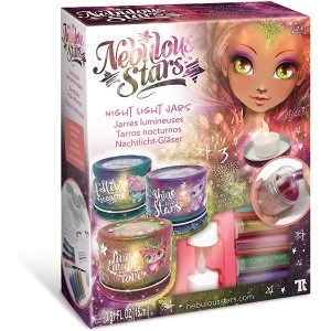 image of Nebulous Stars Night Light Jars Activity Set